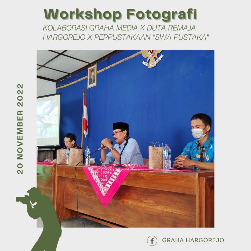 Workshop Fotografi Kalurahan Hargorejo : Cerita Dibalik Potret Foto